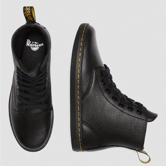 Dr. Martens Women's Leyton Leather Lace Up Boots Size 6 - Picture 1 of 7